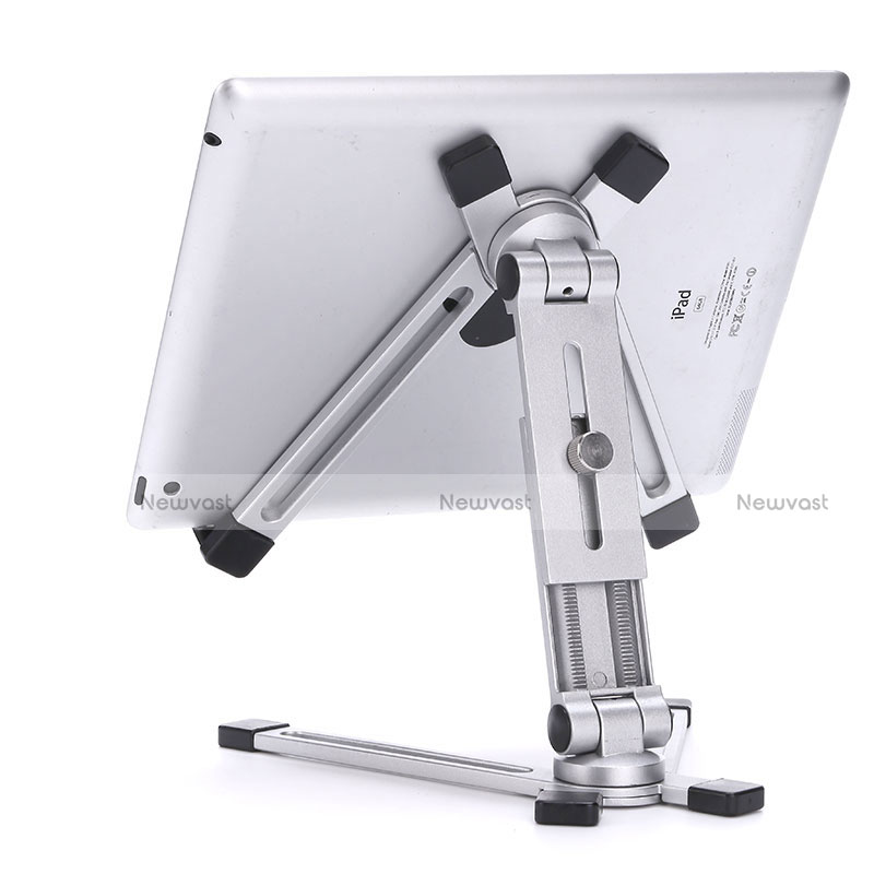 Flexible Tablet Stand Mount Holder Universal K19 for Huawei MatePad 10.8 Silver