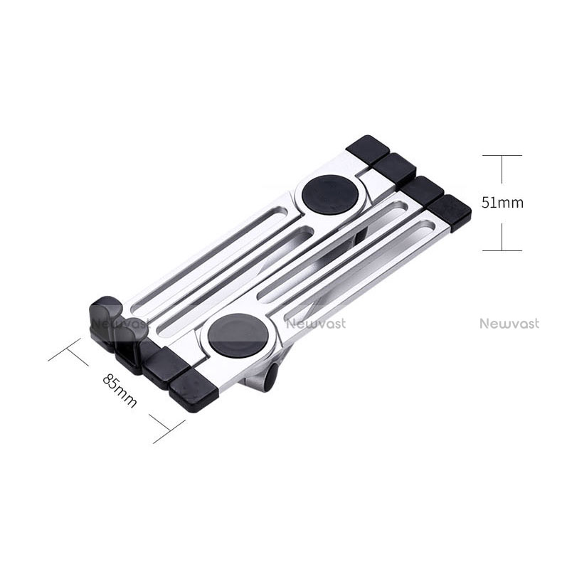 Flexible Tablet Stand Mount Holder Universal K19 for Samsung Galaxy Tab S 8.4 SM-T700 Silver