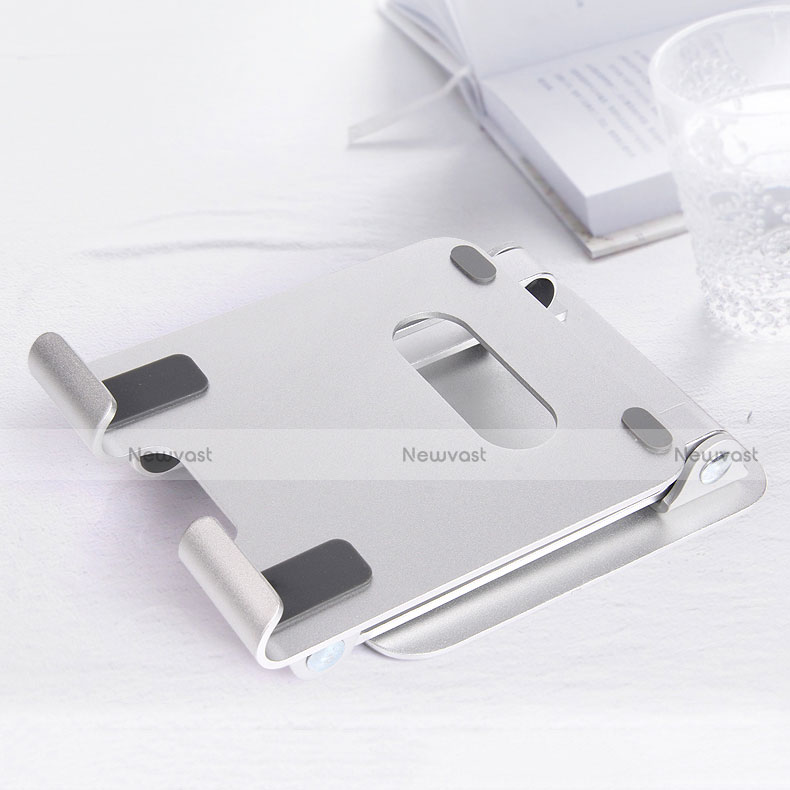 Flexible Tablet Stand Mount Holder Universal K20 for Apple iPad Air 10.9 (2020) Silver