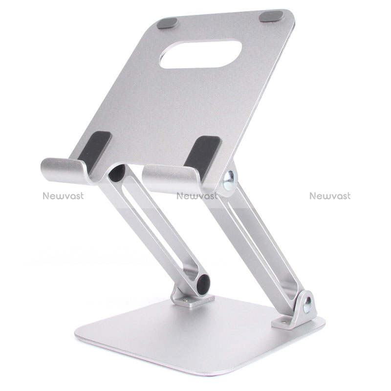 Flexible Tablet Stand Mount Holder Universal K20 for Apple iPad Air 5 10.9 2022 Silver