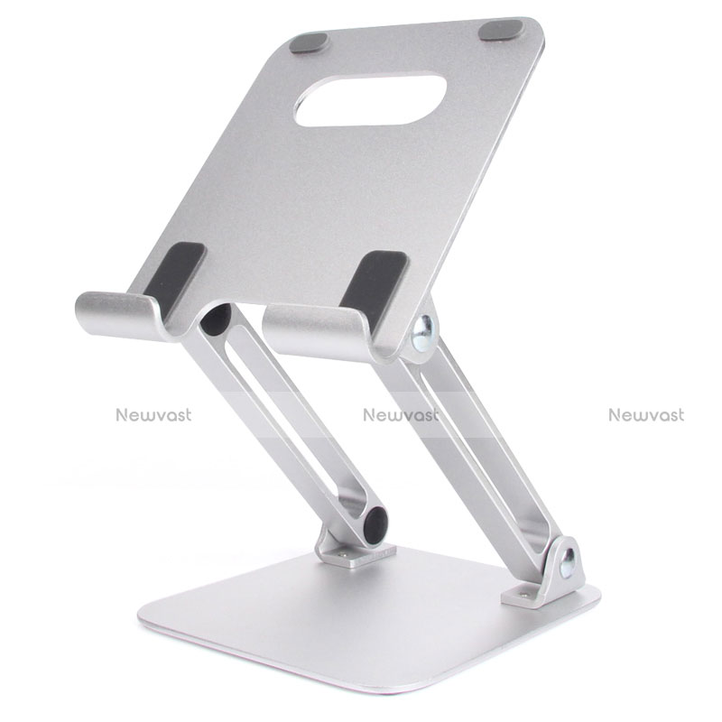 Flexible Tablet Stand Mount Holder Universal K20 for Huawei MediaPad M3 Lite 10.1 BAH-W09 Silver