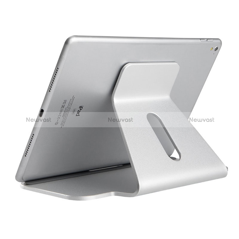 Flexible Tablet Stand Mount Holder Universal K21 for Apple iPad Air 5 10.9 2022 Silver