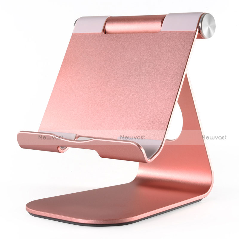 Flexible Tablet Stand Mount Holder Universal K23 for Amazon Kindle Oasis 7 inch Rose Gold