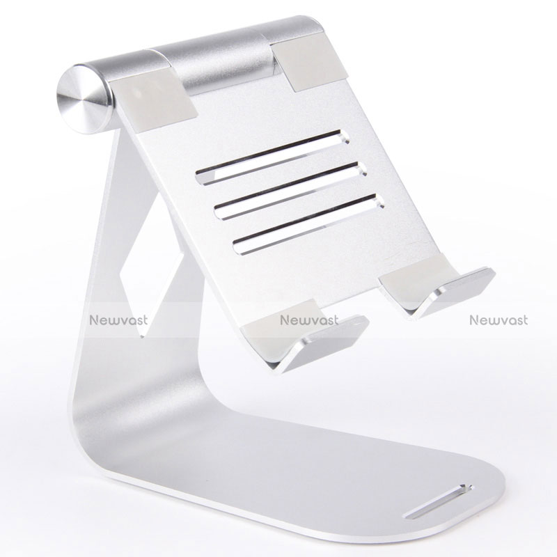 Flexible Tablet Stand Mount Holder Universal K25 for Amazon Kindle Oasis 7 inch Silver