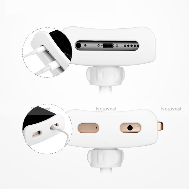 Flexible Tablet Stand Mount Holder Universal T30 for Apple iPad Pro 12.9 White