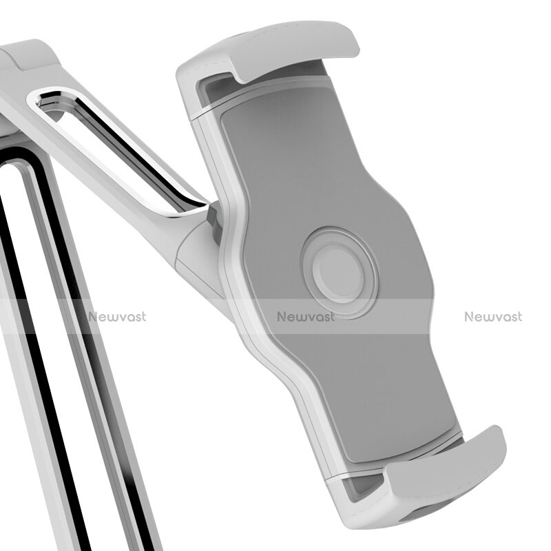 Flexible Tablet Stand Mount Holder Universal T43 for Apple iPad 4 Silver