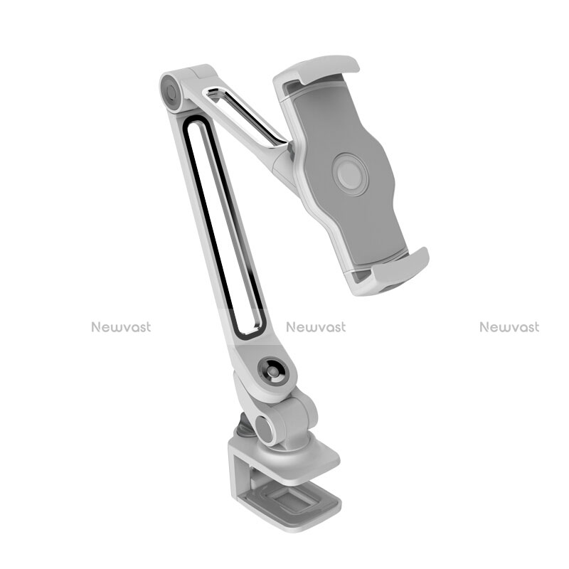 Flexible Tablet Stand Mount Holder Universal T43 for Samsung Galaxy Tab S 10.5 SM-T800 Silver