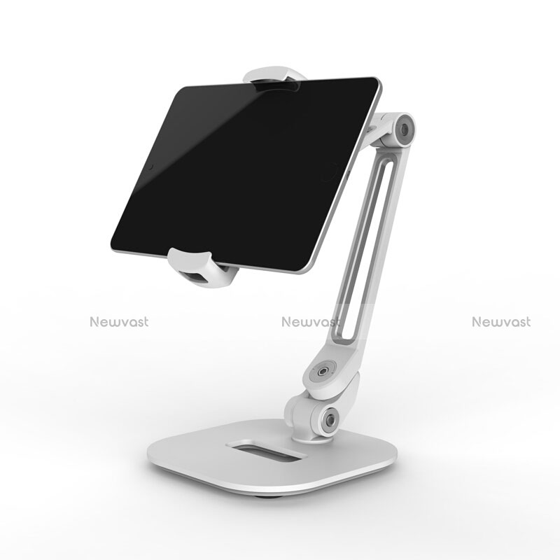 Flexible Tablet Stand Mount Holder Universal T44 for Huawei MediaPad M5 8.4 SHT-AL09 SHT-W09 Silver