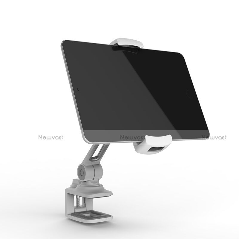 Flexible Tablet Stand Mount Holder Universal T45 for Apple iPad Air 10.9 (2020) Silver