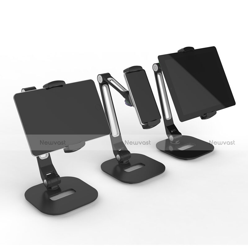 Flexible Tablet Stand Mount Holder Universal T46 for Huawei MediaPad M3 Lite 8.0 CPN-W09 CPN-AL00 Black