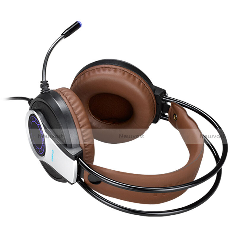 Foldable Sports Stereo Earphone Headphone H54 Brown