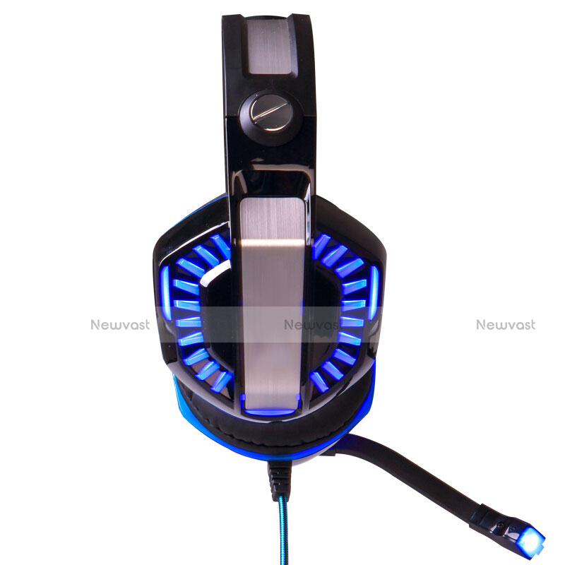 Foldable Sports Stereo Earphone Headphone H67 Blue