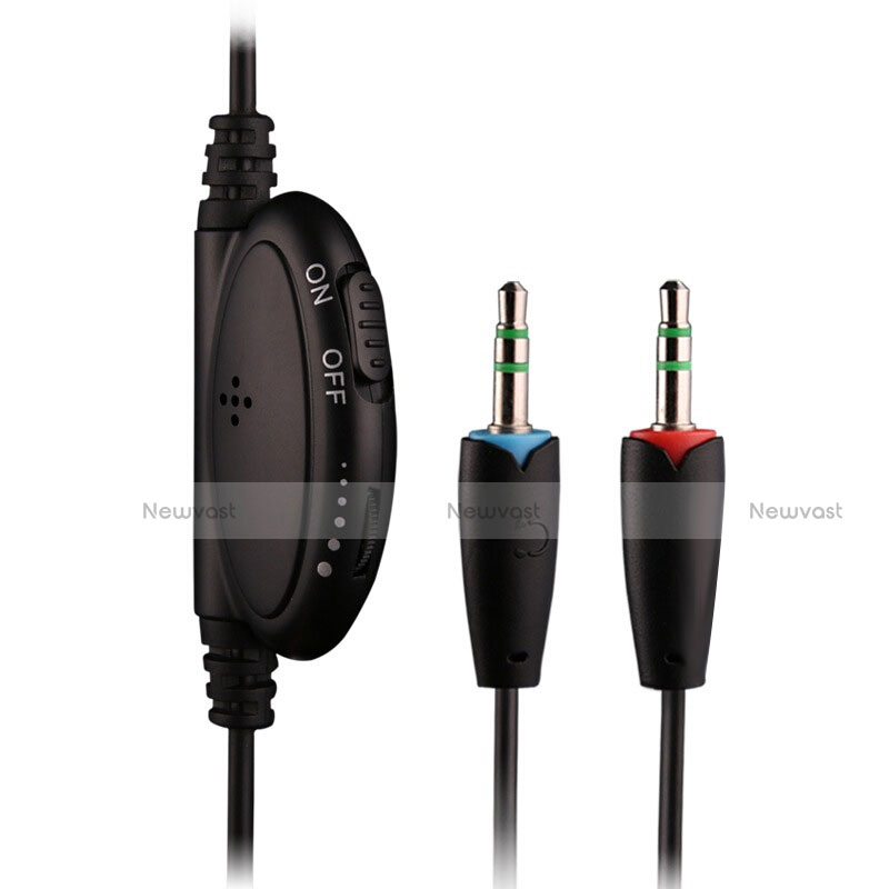 Foldable Sports Stereo Earphone Headset H50 Black