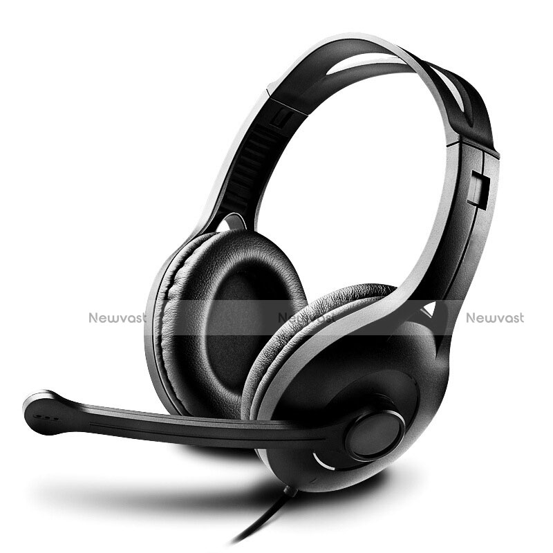 Foldable Sports Stereo Earphone Headset H61 Black