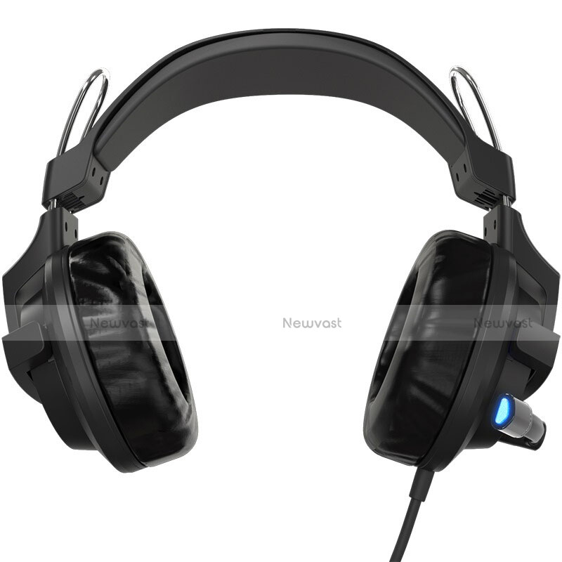 Foldable Sports Stereo Earphone Headset H64 Black