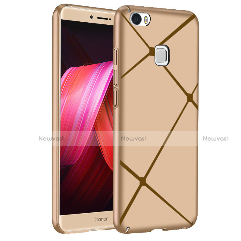 Hard Rigid Plastic Case Line Cover for Huawei Honor Note 8 Gold