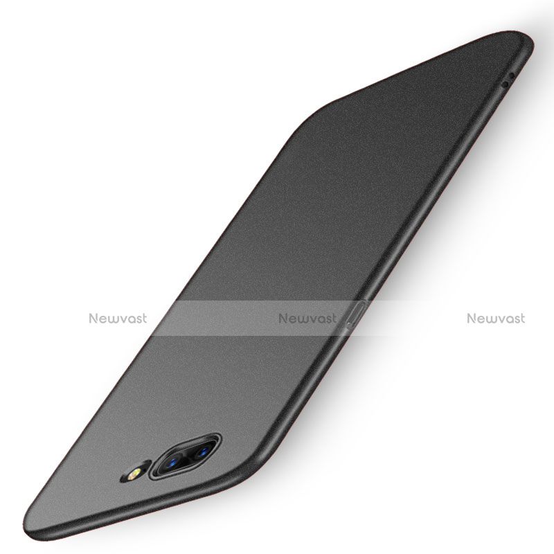 Hard Rigid Plastic Case Quicksand Cover for OnePlus 5 Black
