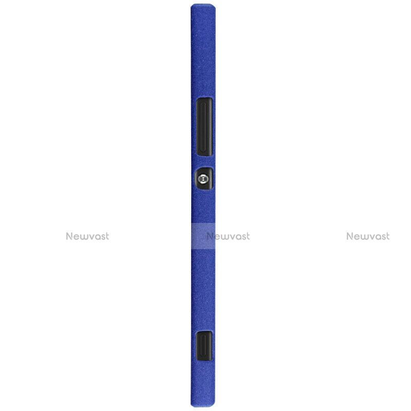 Hard Rigid Plastic Case Quicksand Cover for Sony Xperia XA1 Blue