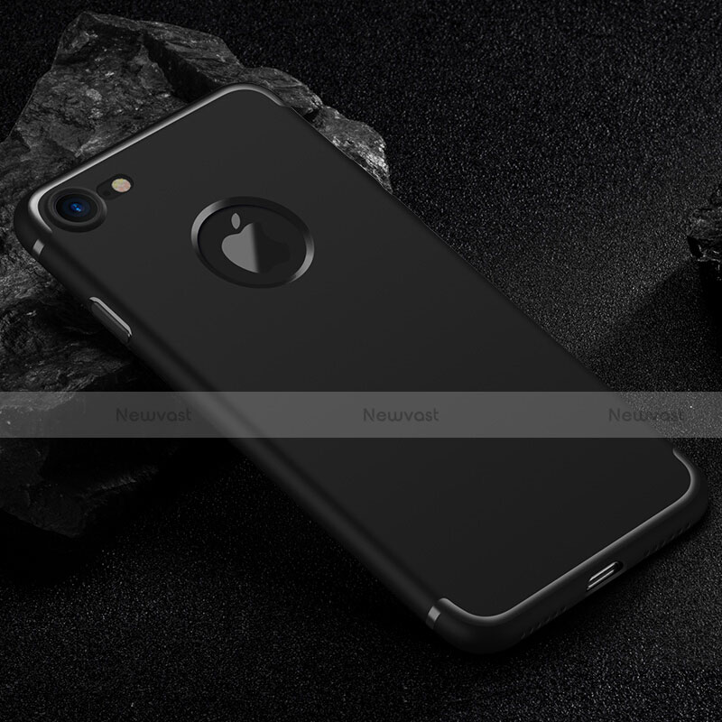 Hard Rigid Plastic Matte Finish Back Cover for Apple iPhone 7 Black