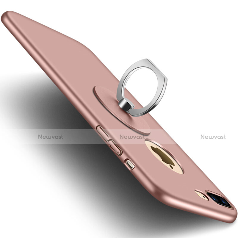 Hard Rigid Plastic Matte Finish Back Cover for Apple iPhone 8 Plus Pink