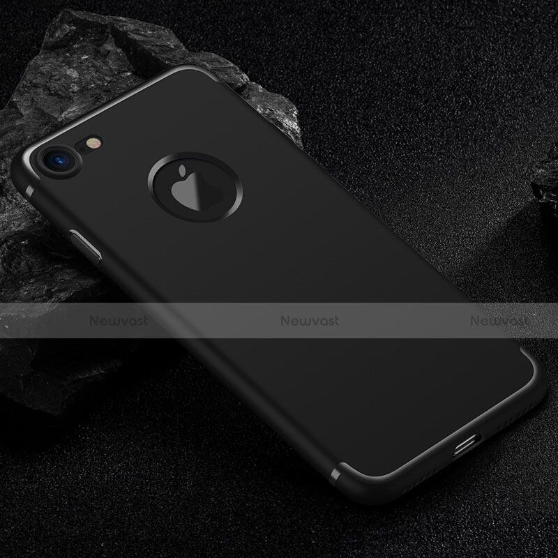 Hard Rigid Plastic Matte Finish Back Cover for Apple iPhone SE (2020) Black