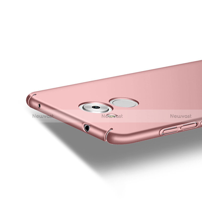 Hard Rigid Plastic Matte Finish Back Cover for Huawei Honor 6C Rose Gold