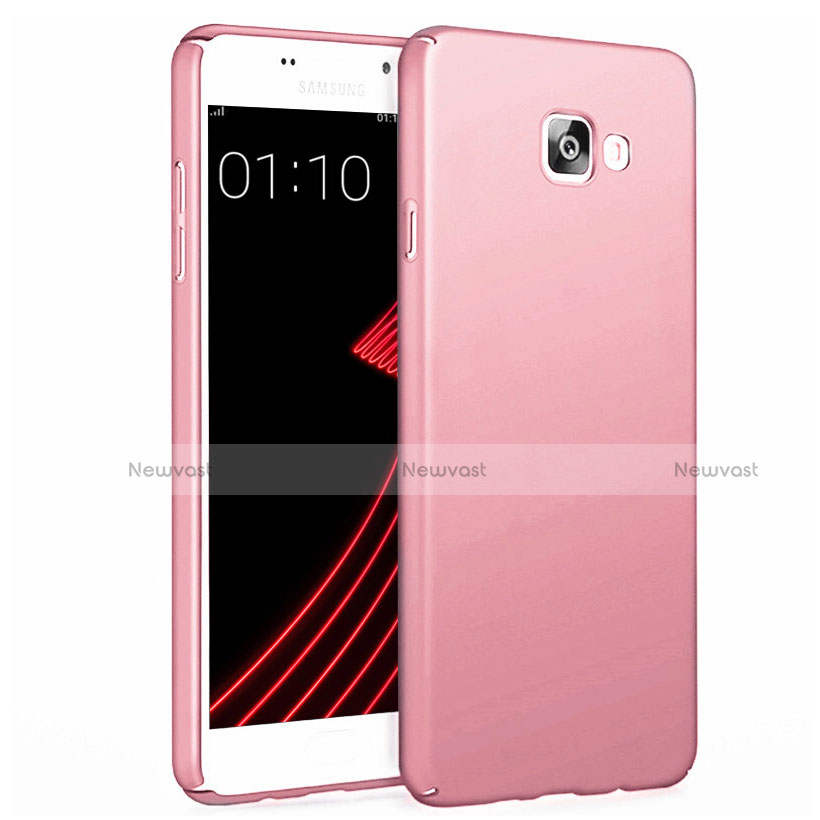 Hard Rigid Plastic Matte Finish Back Cover for Samsung Galaxy A3 (2017) SM-A320F Rose Gold