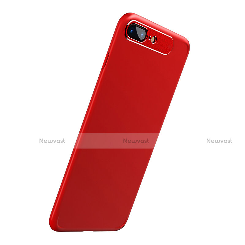 Hard Rigid Plastic Matte Finish Back Cover M01 for Apple iPhone 8 Plus Red