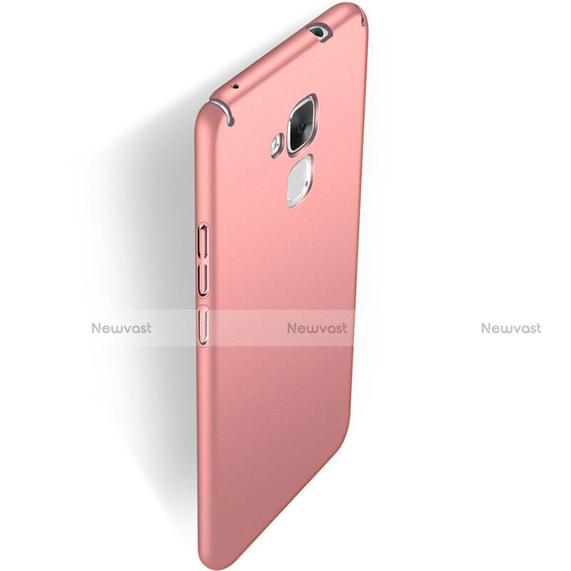 Hard Rigid Plastic Matte Finish Back Cover M01 for Huawei GR5 Mini Rose Gold