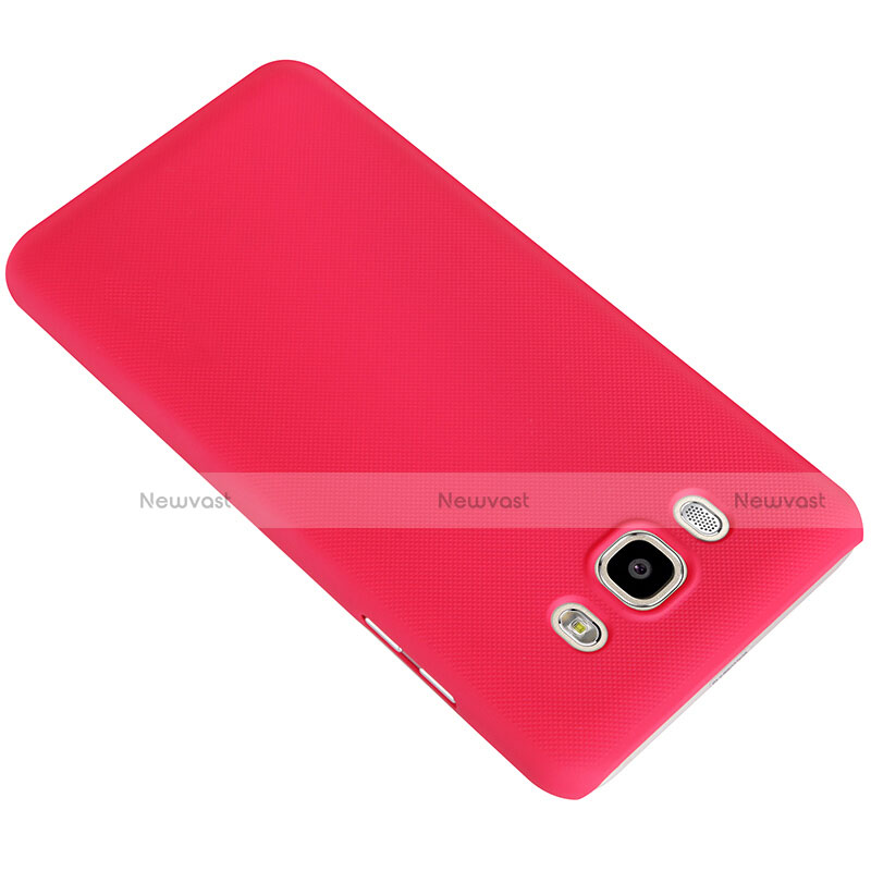 Hard Rigid Plastic Matte Finish Back Cover M03 for Samsung Galaxy J7 (2016) J710F J710FN Red