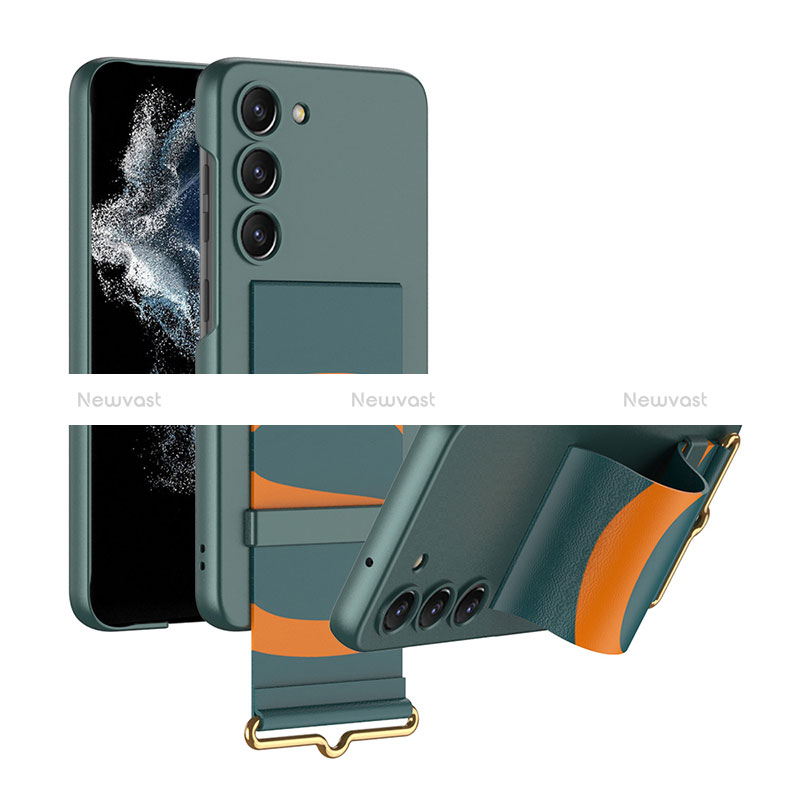 Hard Rigid Plastic Matte Finish Case Back Cover AC1 for Samsung Galaxy S22 5G Green