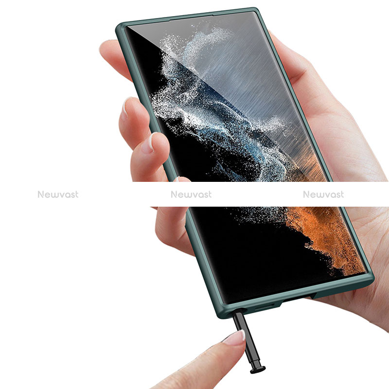 Hard Rigid Plastic Matte Finish Case Back Cover AC1 for Samsung Galaxy S23 Ultra 5G