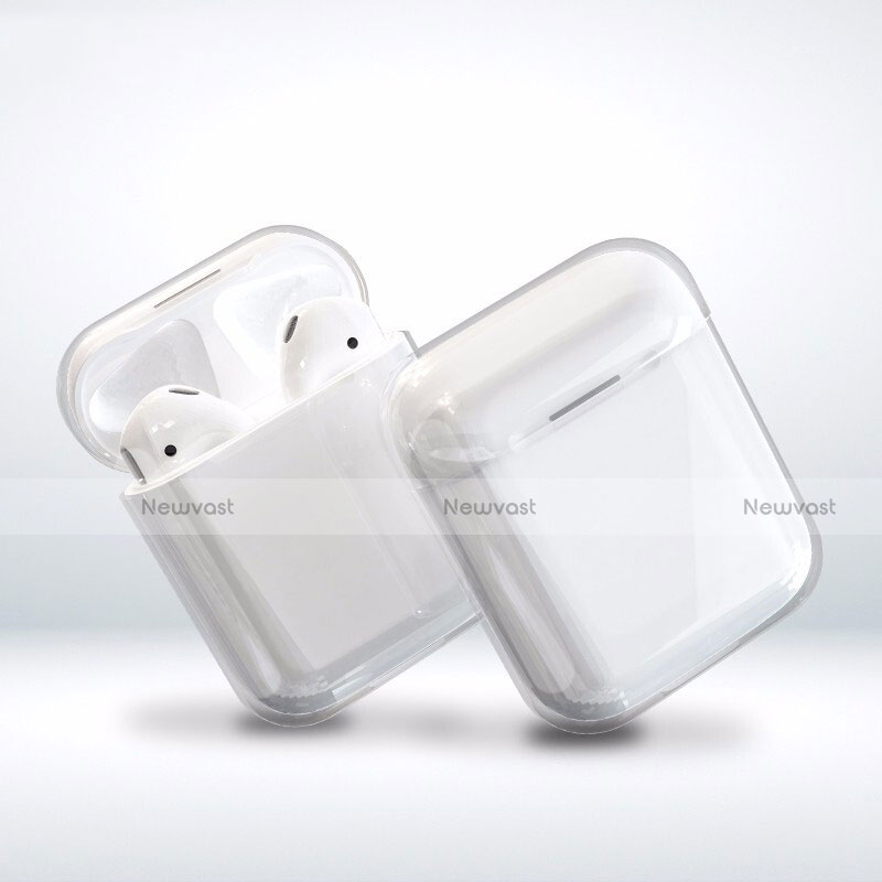 Hard Rigid Plastic Matte Finish Case Back Cover for Apple Airpods Charging Box