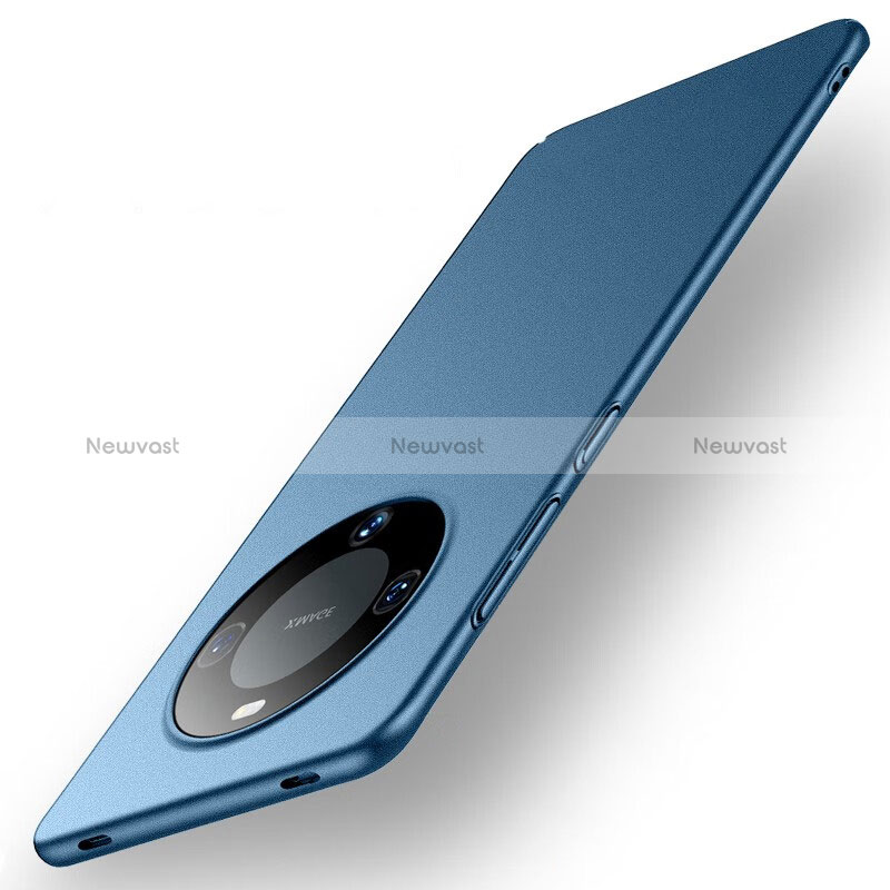 Hard Rigid Plastic Matte Finish Case Back Cover for Huawei Mate 60 Blue