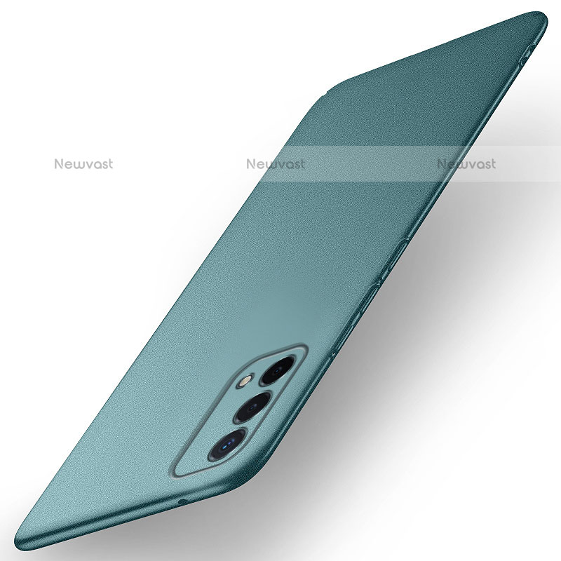 Hard Rigid Plastic Matte Finish Case Back Cover for OnePlus Nord N200 5G Green