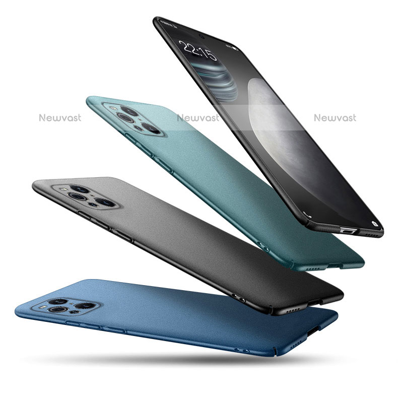 Hard Rigid Plastic Matte Finish Case Back Cover for Oppo Find X3 Pro 5G