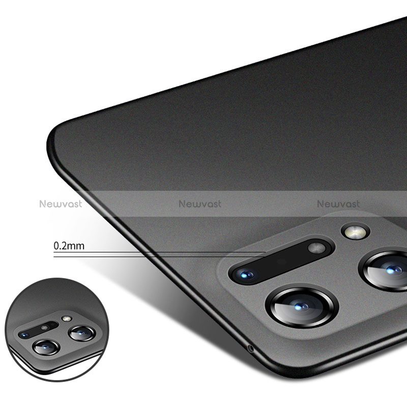 Hard Rigid Plastic Matte Finish Case Back Cover for Oppo Find X5 5G