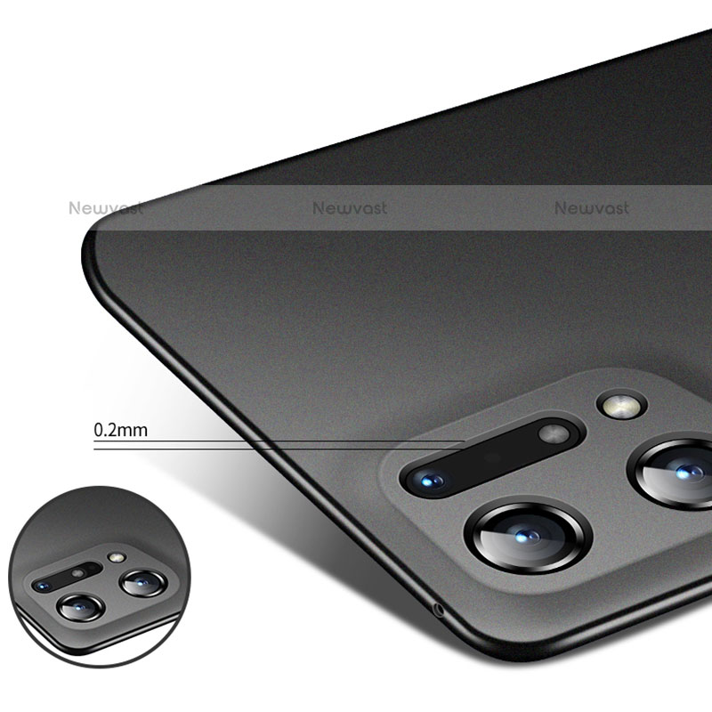 Hard Rigid Plastic Matte Finish Case Back Cover for Oppo Find X5 Pro 5G