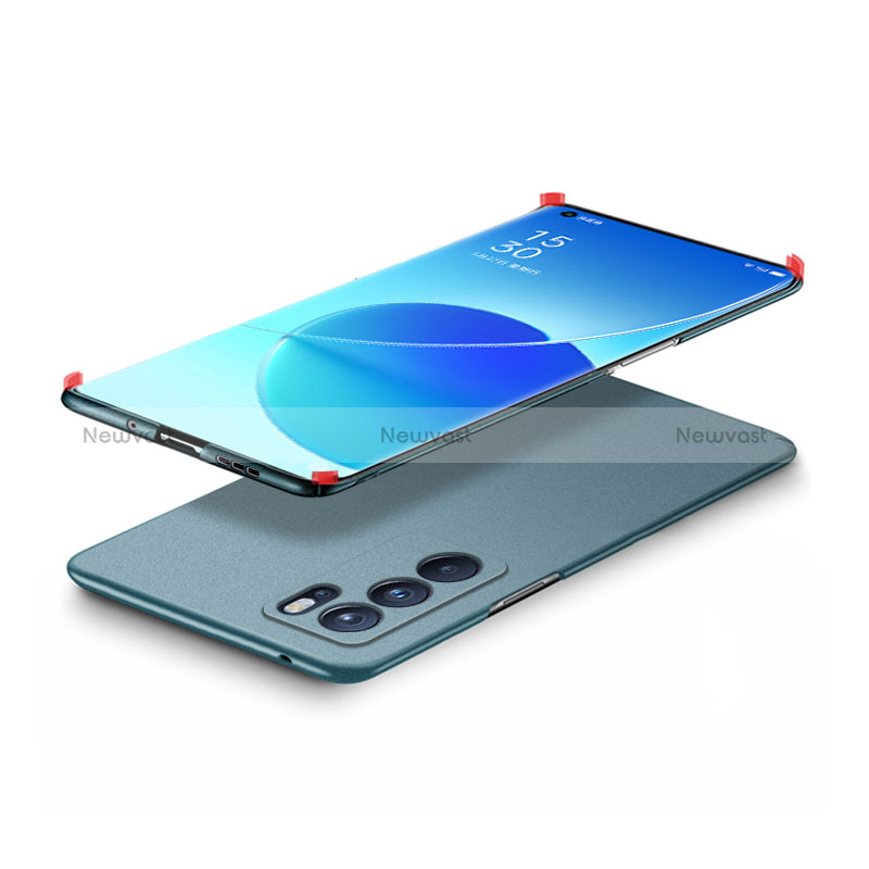 Hard Rigid Plastic Matte Finish Case Back Cover for Oppo Reno6 Pro 5G India