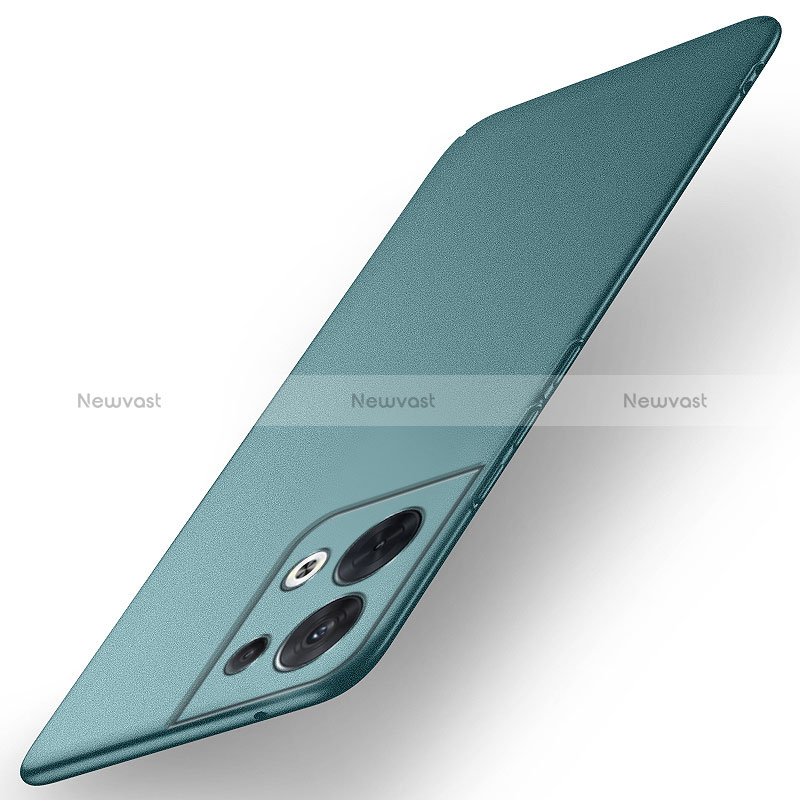 Hard Rigid Plastic Matte Finish Case Back Cover for Oppo Reno9 Pro+ Plus 5G Green