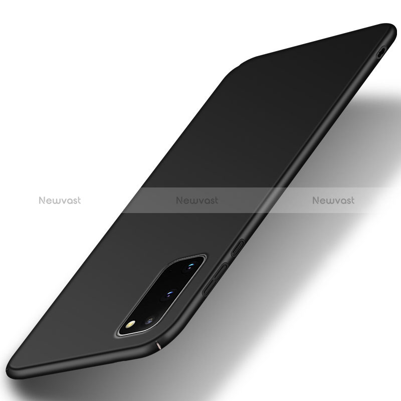 Hard Rigid Plastic Matte Finish Case Back Cover for Samsung Galaxy S20 FE 5G Black