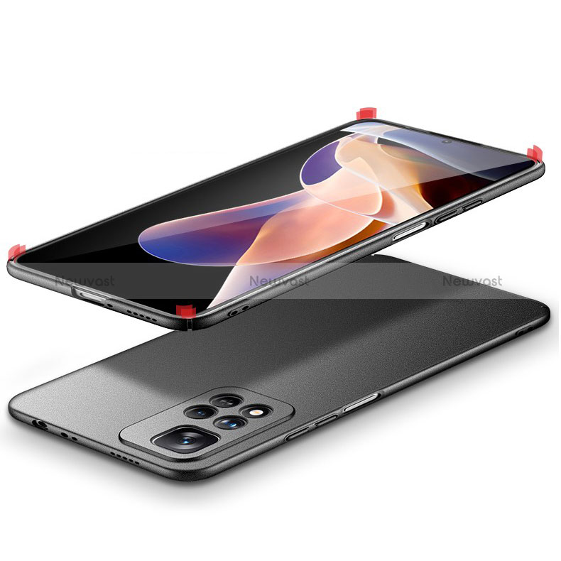 Hard Rigid Plastic Matte Finish Case Back Cover for Xiaomi Redmi Note 11 Pro+ Plus 5G