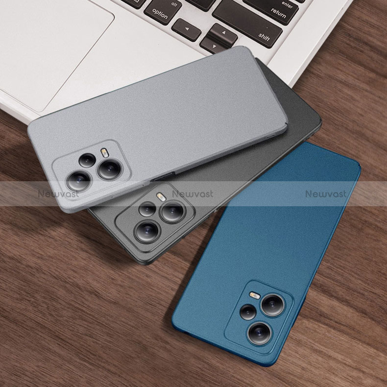 Hard Rigid Plastic Matte Finish Case Back Cover for Xiaomi Redmi Note 12 Pro 5G