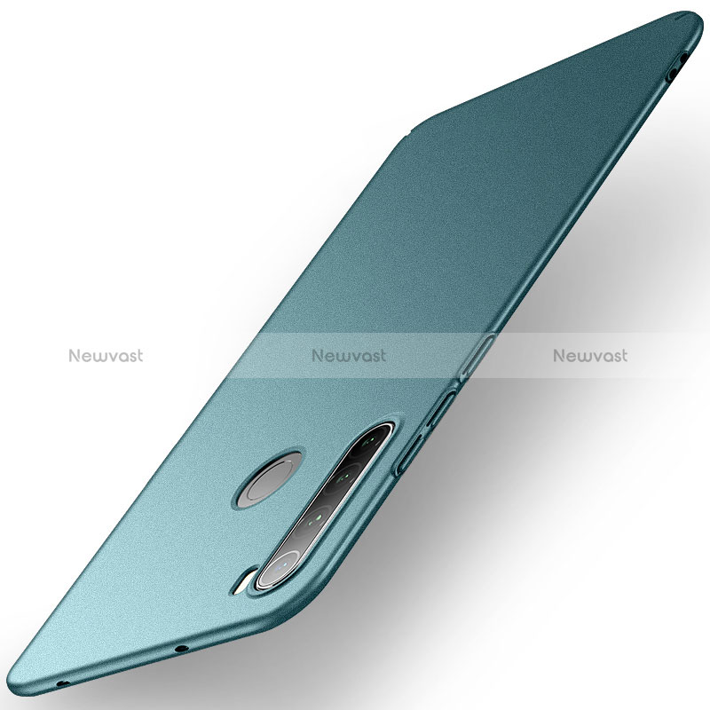 Hard Rigid Plastic Matte Finish Case Back Cover for Xiaomi Redmi Note 8 (2021) Green