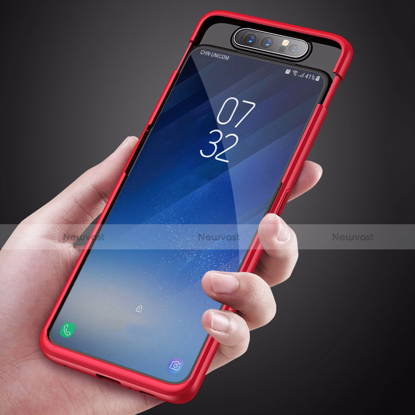Hard Rigid Plastic Matte Finish Case Back Cover G01 for Samsung Galaxy A80