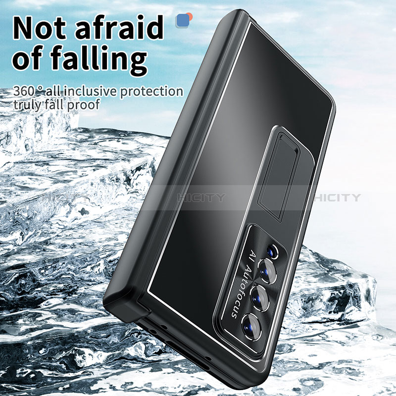 Hard Rigid Plastic Matte Finish Case Back Cover H05 for Samsung Galaxy Z Fold4 5G