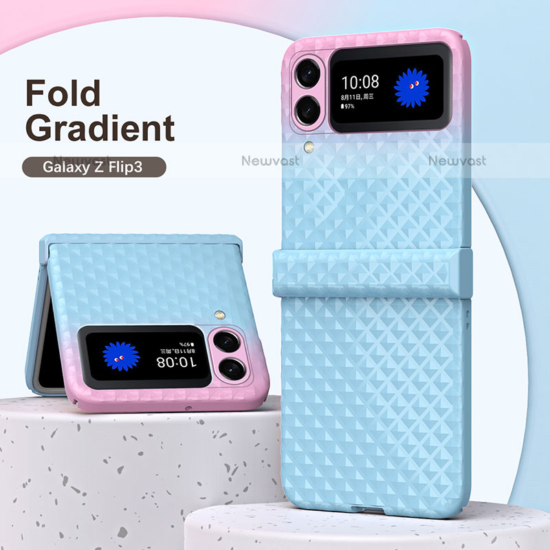 Hard Rigid Plastic Matte Finish Case Back Cover H07 for Samsung Galaxy Z Fold3 5G