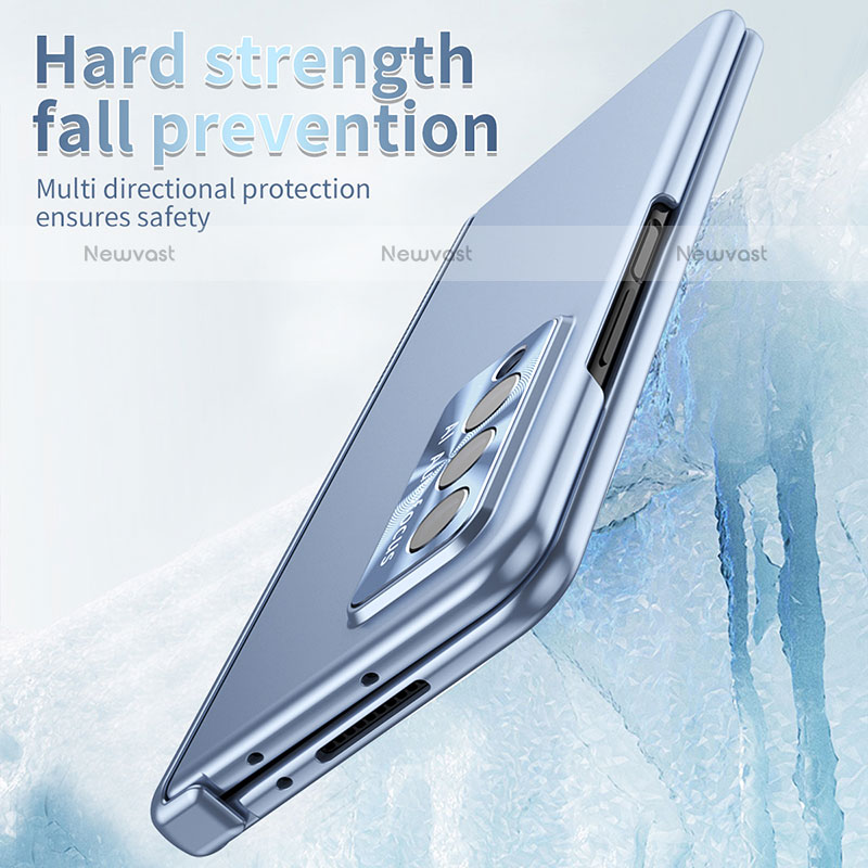 Hard Rigid Plastic Matte Finish Case Back Cover H08 for Samsung Galaxy Z Fold3 5G