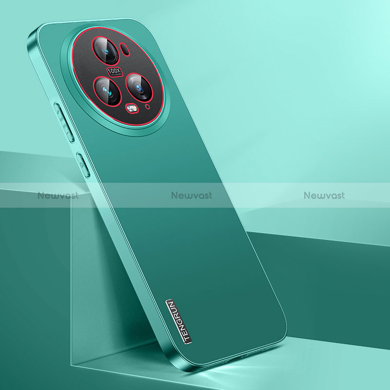 Hard Rigid Plastic Matte Finish Case Back Cover JL1 for Huawei Honor Magic5 Pro 5G Green
