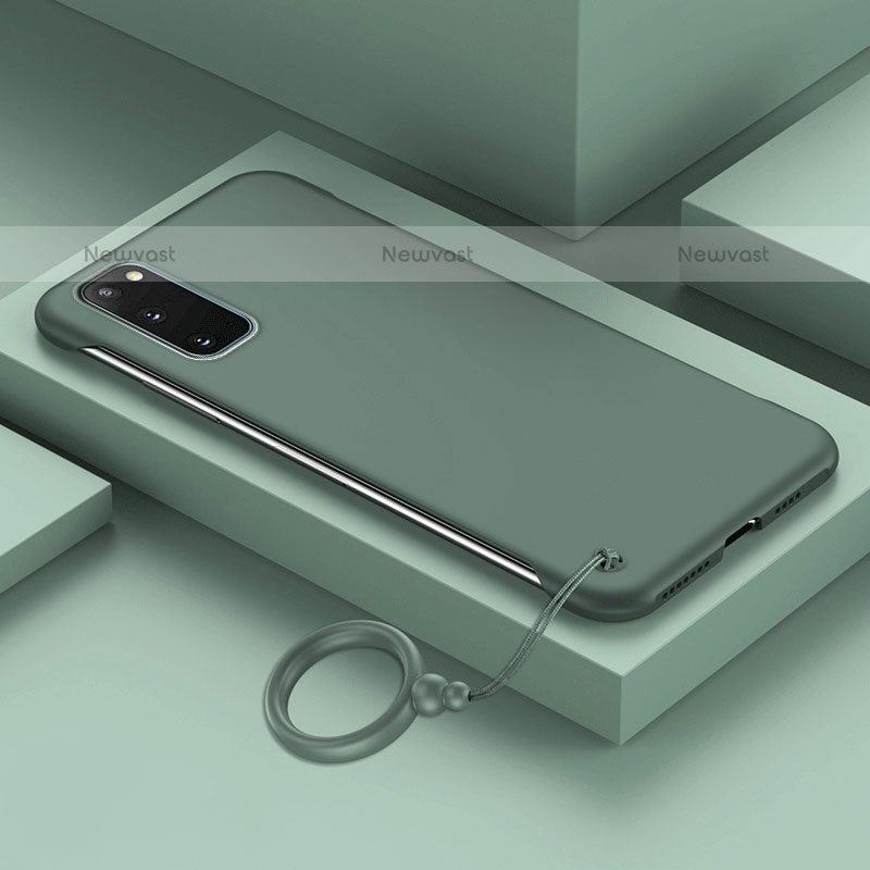 Hard Rigid Plastic Matte Finish Case Back Cover JS1 for Samsung Galaxy S20 5G Midnight Green